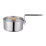 Maxbell Portable Camping Pot Multifunctional Pot Kettle for Hiking Picnic Outdoor