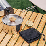 Maxbell Portable Camping Pot Multifunctional Pot Kettle for Hiking Picnic Outdoor