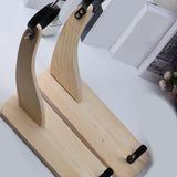 Maxbell Wooden Ham Holder with Non Slip Pads for Italian Prosciutto Home Barbecue
