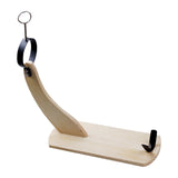 Maxbell Wooden Ham Holder with Non Slip Pads for Italian Prosciutto Home Barbecue