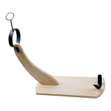 Maxbell Wooden Ham Holder with Non Slip Pads for Italian Prosciutto Home Barbecue