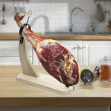 Maxbell Wooden Ham Holder with Non Slip Pads for Italian Prosciutto Home Barbecue