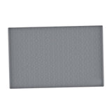 Maxbell Silicone Sink Mat Rolling Flexible Easy to Clean for Cabinet Bathroom Gray