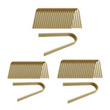 Maxbell 20 Packs Bamboo Toaster Tongs Heat Resistant Pet Feeding Tongs for Bread 15cm