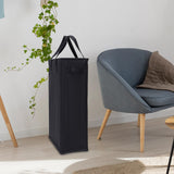 Maxbell Collapsible Laundry Basket Large Storage Bin Organizer for Dorm Bedroom Black