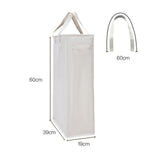 Maxbell Collapsible Laundry Basket Large Storage Bin Organizer for Dorm Bedroom Beige