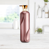 Maxbell Pump Soap Dispenser Body Wash Dispenser Reusable for Countertop Hotel 500ml Pink