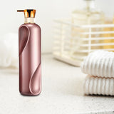 Maxbell Pump Soap Dispenser Body Wash Dispenser Reusable for Countertop Hotel 500ml Pink