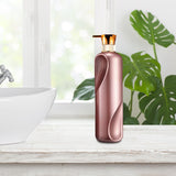 Maxbell Pump Soap Dispenser Body Wash Dispenser Reusable for Countertop Hotel 500ml Pink