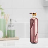 Maxbell Pump Soap Dispenser Body Wash Dispenser Reusable for Countertop Hotel 500ml Pink