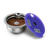 Maxbell coffee Filter Cup Replaces Rustproof Refillable for Bar Cafe Office 220ml