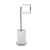 Maxbell Stainless Steel Toilet Paper Tissue Dispenser for Kitchen Bathroom Washroom Argent