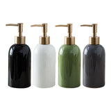 Maxbell Portable Hand Liquid Pump Bottle Empty Soap Dispenser for Makeup Mouthwash Black