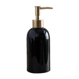 Maxbell Portable Hand Liquid Pump Bottle Empty Soap Dispenser for Makeup Mouthwash Black