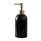 Maxbell Portable Hand Liquid Pump Bottle Empty Soap Dispenser for Makeup Mouthwash Black