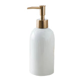 Maxbell Portable Hand Liquid Pump Bottle Empty Soap Dispenser for Makeup Mouthwash White