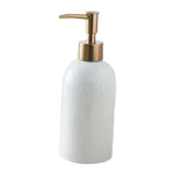 Maxbell Portable Hand Liquid Pump Bottle Empty Soap Dispenser for Makeup Mouthwash White