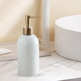 Maxbell Portable Hand Liquid Pump Bottle Empty Soap Dispenser for Makeup Mouthwash White