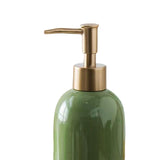 Maxbell Portable Hand Liquid Pump Bottle Empty Soap Dispenser for Makeup Mouthwash Green