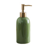 Maxbell Portable Hand Liquid Pump Bottle Empty Soap Dispenser for Makeup Mouthwash Green