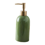 Maxbell Portable Hand Liquid Pump Bottle Empty Soap Dispenser for Makeup Mouthwash Green