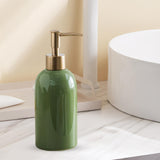 Maxbell Portable Hand Liquid Pump Bottle Empty Soap Dispenser for Makeup Mouthwash Green