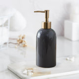 Maxbell Portable Hand Liquid Pump Bottle Empty Soap Dispenser for Makeup Mouthwash Gray