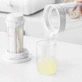 Maxbell Food Strainer Yogurt Strainer Food Yogurt Mesh Sieve for Homemade Household white