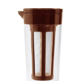 Maxbell Food Strainer Yogurt Strainer Food Yogurt Mesh Sieve for Homemade Household dark brown