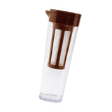 Maxbell Food Strainer Yogurt Strainer Food Yogurt Mesh Sieve for Homemade Household dark brown