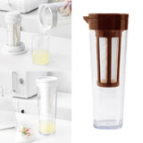 Maxbell Food Strainer Yogurt Strainer Food Yogurt Mesh Sieve for Homemade Household dark brown