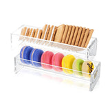 Maxbell Transparent Acrylic Display Holder pastries bakery Stand for Sandwich Birthday u shapes