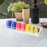 Maxbell Transparent Acrylic Display Holder pastries bakery Stand for Sandwich Birthday u shapes