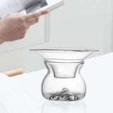 Maxbell Glass Tea Strainer Kung Fu Tea Set Porous Tea Ceremony Accessories
