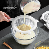 Maxbell Reusable Food Strainers Mesh Sieve Filter for Tea Yogurt Soy Milk