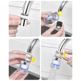 Maxbell Faucet Adapter Anti Universal for Home Sink Replacement Nozzle
