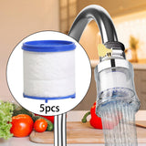 Maxbell Faucet Adapter Anti Universal for Home Sink Replacement 5pcs Filter