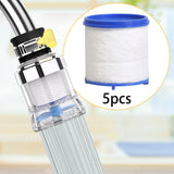 Maxbell Faucet Adapter Anti Universal for Home Sink Replacement 5pcs Filter