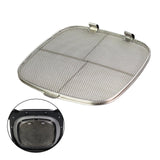Maxbell Splatter Shield for Ag300 Stainless Steel for Traveling Indoor Grill