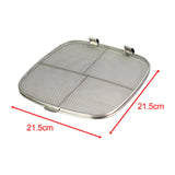 Maxbell Splatter Shield for Ag300 Stainless Steel for Traveling Indoor Grill