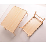 Maxbell Foldable Breakfast Table 1Pcs Portable Table for Phone Breakfast Coffee 60cm x 40cm