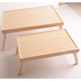 Maxbell Foldable Breakfast Table 1Pcs Portable Table for Phone Breakfast Coffee 60cm x 40cm