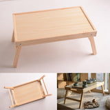 Maxbell Foldable Breakfast Table 1Pcs Portable Table for Phone Breakfast Coffee 60cm x 40cm