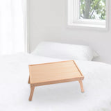 Maxbell Foldable Breakfast Table 1Pcs Portable Table for Phone Breakfast Coffee 60cm x 40cm