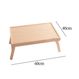 Maxbell Foldable Breakfast Table 1Pcs Portable Table for Phone Breakfast Coffee 60cm x 40cm