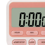 Maxbell Digital Kitchen Timer Cooking Timer Large Display for Cooking Sports Baking Pink