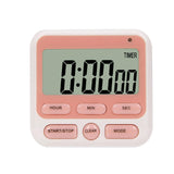 Maxbell Digital Kitchen Timer Cooking Timer Large Display for Cooking Sports Baking Pink