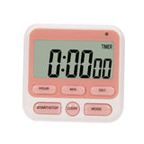 Maxbell Digital Kitchen Timer Cooking Timer Large Display for Cooking Sports Baking Pink