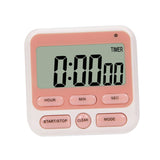 Maxbell Digital Kitchen Timer Cooking Timer Large Display for Cooking Sports Baking Pink