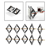 Maxbell 10Pcs Universal cassettes Repairer Screws Support Rod for Replaces